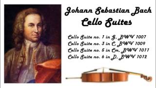 Johann Sebastian Bach  Cello suites in 432 Hz great for reading or studying [upl. by Doyle]